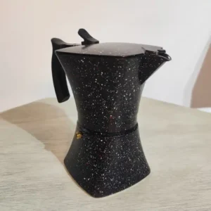 Cafetera moka cuadrada de 6 y 3 tazas