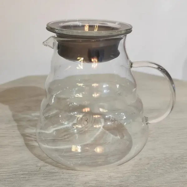 Server de café en vidrio de 700 ml